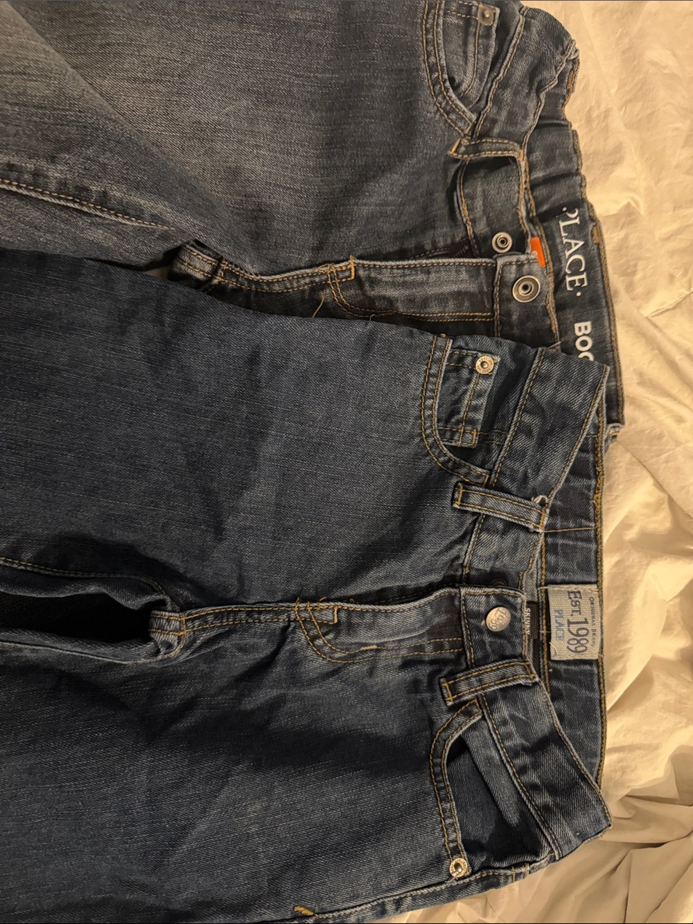 The Children's Place Dark Indigo Straight Jeans